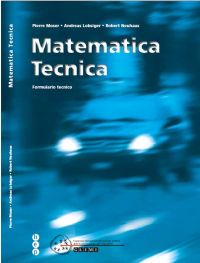 Formulario tecnico - Matematica tecnica (formato A5)